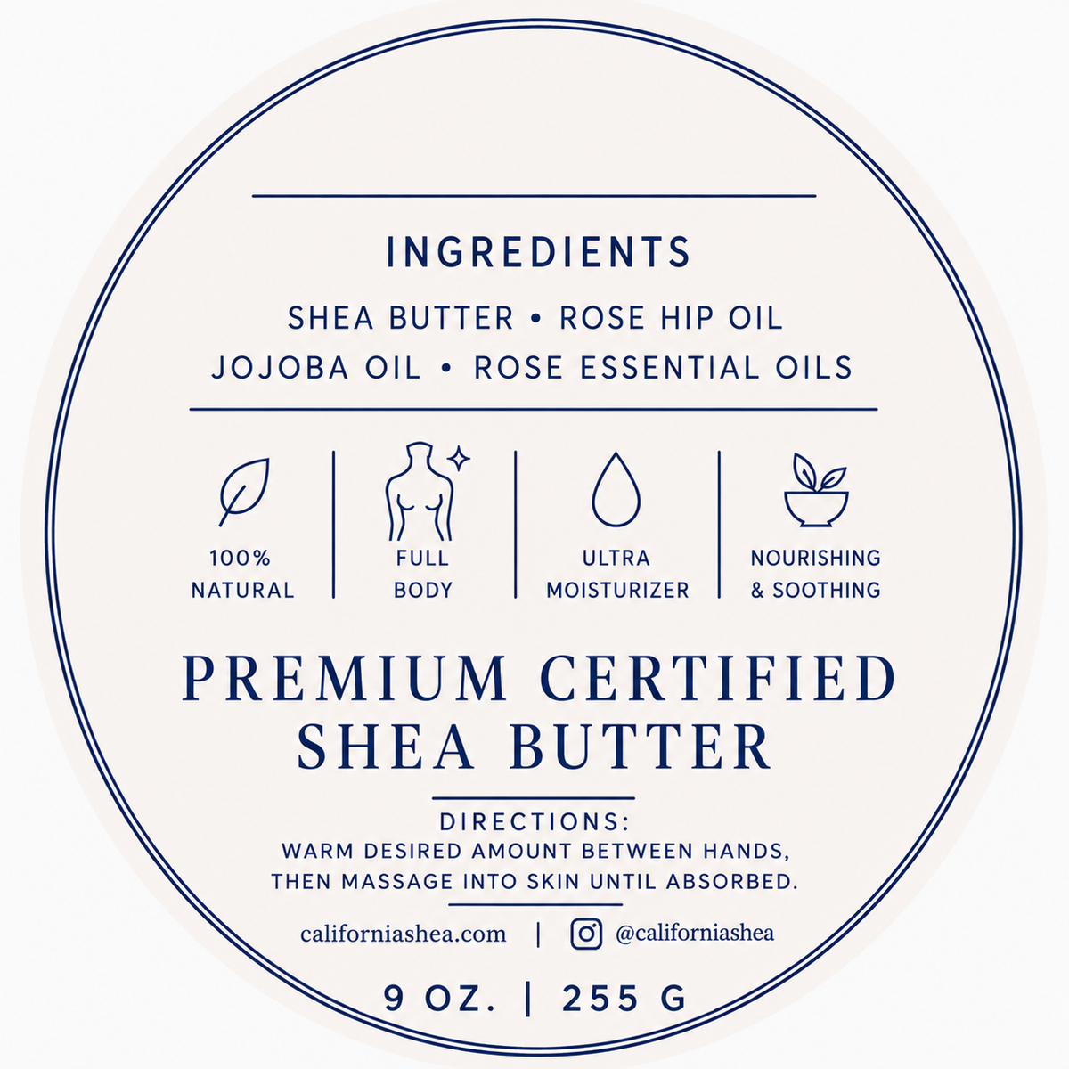 California Shea™ Skin Cream | Ocean Rose